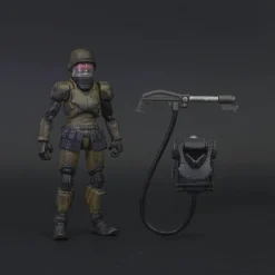 Acid Rain Reaction Figures W1 - Cortex Commander Flame Trooper Marine