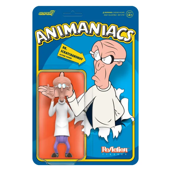 Animaniacs Reaction Figures Wave 1 - Dr. Scratchansniff