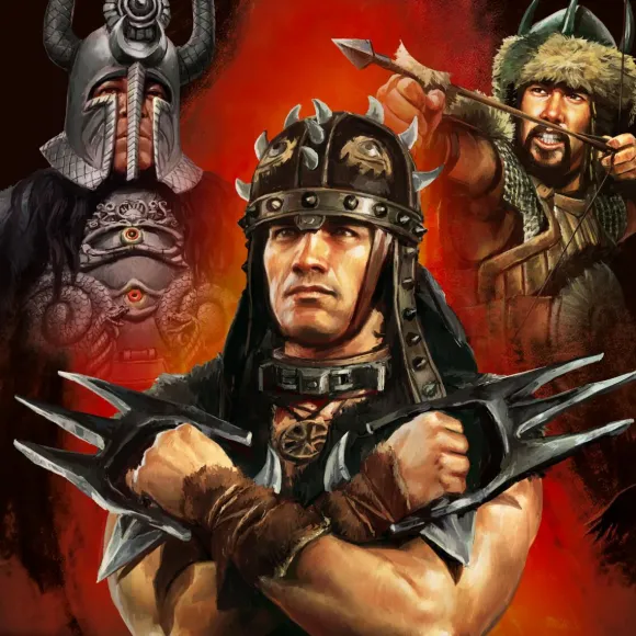 Conan The Barbarian Reaction Figures Wave 01 - Thulsa Doom, Pit Fighter Conan, Subotai