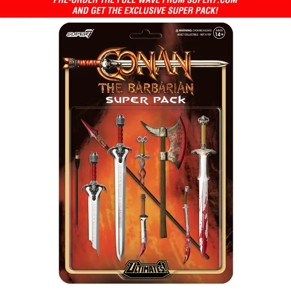 Conan The Barbarian Ultimates! Wave 5 - Conan (Battle Of The Mounds)