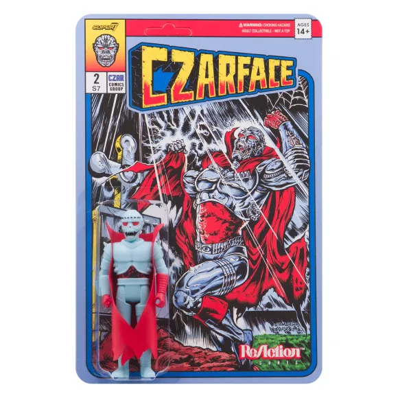 Czarface Reaction Figure - Comic (Blue Variant)