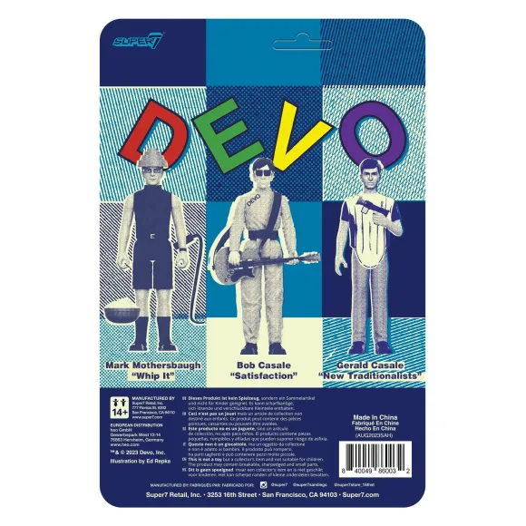 Devo Reaction Figures Wave 03 - Gerald Casale (New Traditionalists)