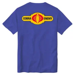 G.I. Joe Cobra Enemy T-Shirt - True Heather Blue