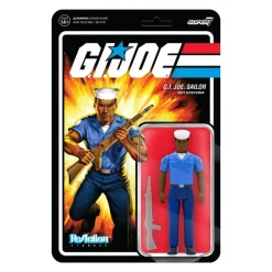 G.I. Joe Reaction Figures Wave 2 - Blueshirt Clean-Shaven (Brown)