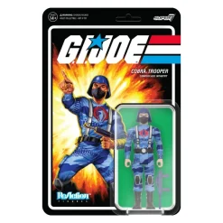G.I. Joe Reaction Figures Wave 5 - Cobra Camo Soldier Laser Rifle V1 (Pink)