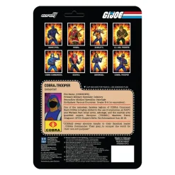 G.I. Joe Reaction Figures Wave 1 - Cobra Trooper H-Back (Brown)