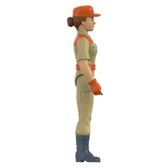 G.I. Joe Reaction Figures Wave 3 - Female Combat Engineer Bun Hair (Tan)