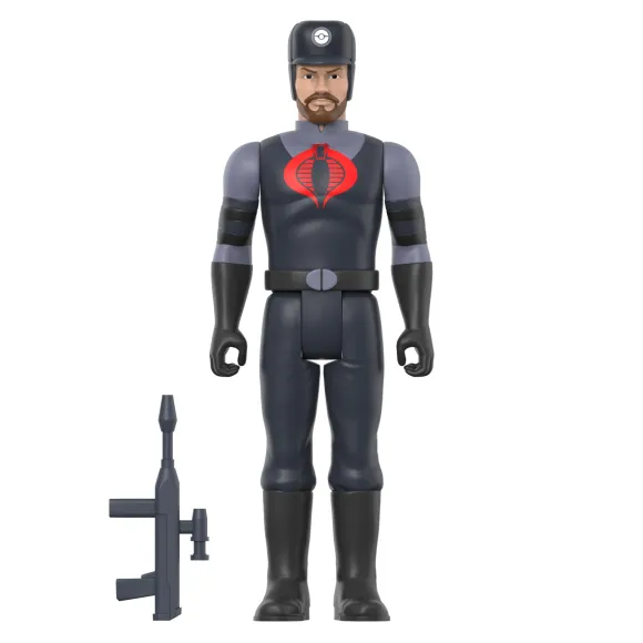 G.I. Joe Reaction Figures Wave 3 - Cobra Snakeling Factory Worker Beard (Tan)
