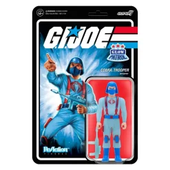 G.I. Joe Reaction Figures Wave 1B - Cobra Trooper Y-Back (Glow Patrol)
