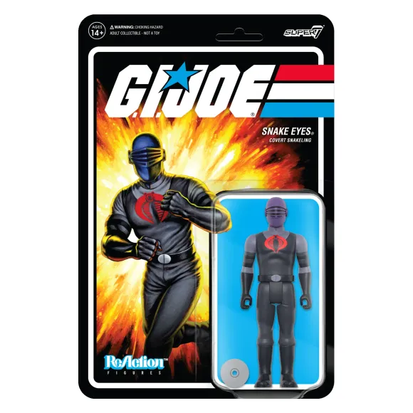 G.I. Joe Reaction Wave 4 - Snake Eyes (Pyramid Of Darkness)