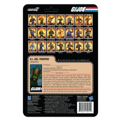 G.I. Joe Reaction Wave 4 - Trooper Clean Shaven (Pink)