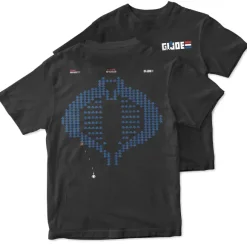 G.I. Joe T-Shirt - 8-Bit Cobra Commander Backhit