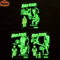 Mars Attacks Reaction Figures (Glow) Full Set