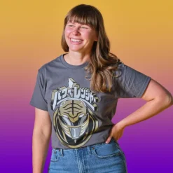 Mighty Morphin Power Rangers T-Shirts - White Ranger Helmet
