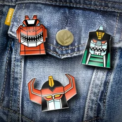 Mighty Morphin Power Rangers Enamel Pin - T-Rex Zord