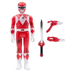 Mighty Morphin' Power Rangers Reaction Figure - Red Ranger (Battle Damaged)