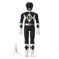 Mighty Morphin Power Rangers Reaction Sdcc 2023 - Black Ranger [Triangle Box] [Sdcc 2023]