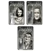 Munsters Reaction Figures Wave 2 Grayscale Set Of 3