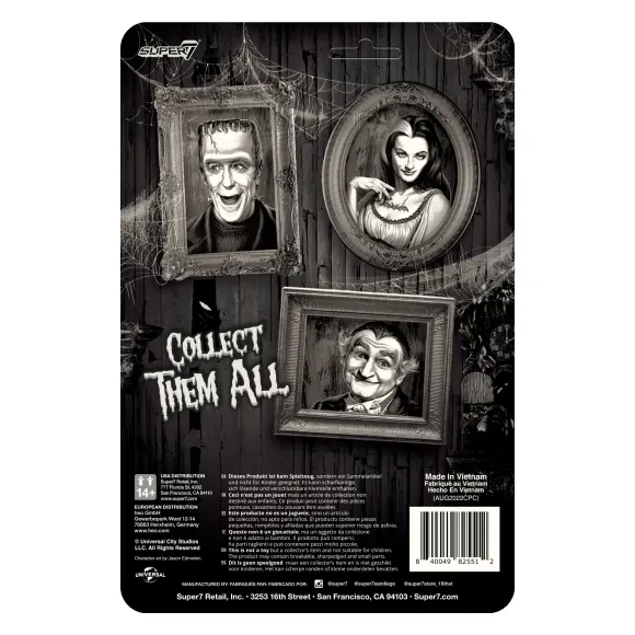 Munsters Reaction Figures Wave 2 - Grandpa (Grayscale)