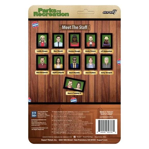 Parks And Recreation Reaction Figures Wave 2 - Andy Dwyer (Mouse Rat)