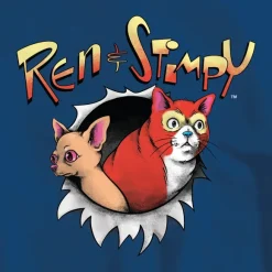 Ren & Stimpy T-Shirt - Realistic Ren & Stimpy