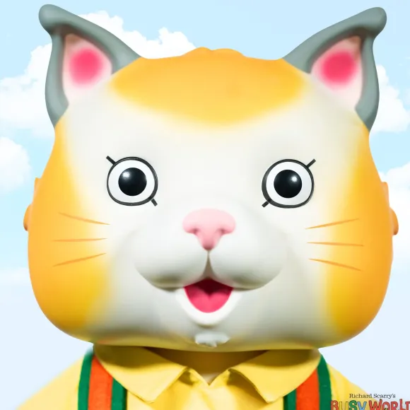 Richard Scarry Supersize Vinyl Figure - Huckle Cat