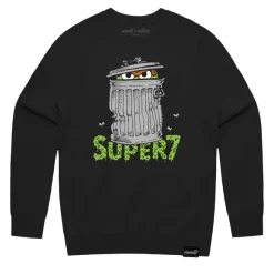 Sesame Street Crewneck Sweatshirt - Oscar The Grouch
