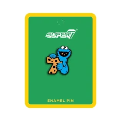 Sesame Street Enamel Pin - Cookie Monster X Super7