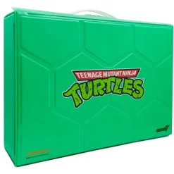 Teenage Mutant Ninja Turtles Reaction Figures - Carry Case With Michelangelo (Metallic)