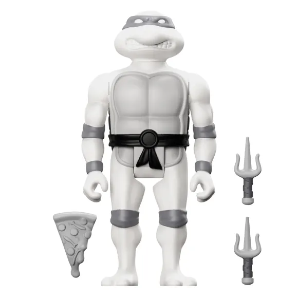 Teenage Mutant Ninja Turtles Reaction Figure Wave 9 - Raphael (Comic Greyscale)