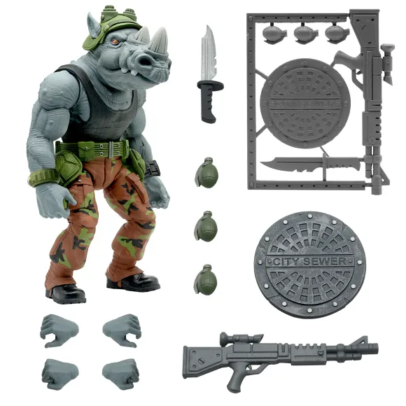Teenage Mutant Ninja Turtles Ultimates! Wave 3 - Rocksteady