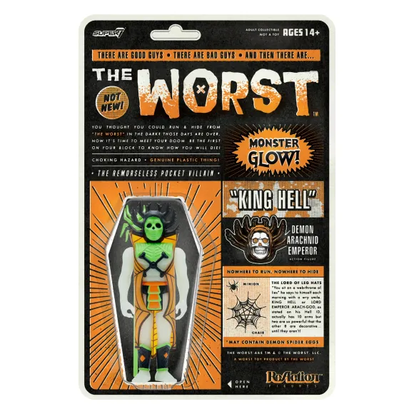 The Worst Reaction Figures Wave 3 - King Hell (Hell-Oween Glow)