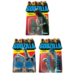 Toho Reaction Figures - Godzilla '84, Gigan & Rodan (Toy Recolors)