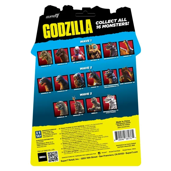 Toho Reaction Figures - Rodan (Toy Recolor)