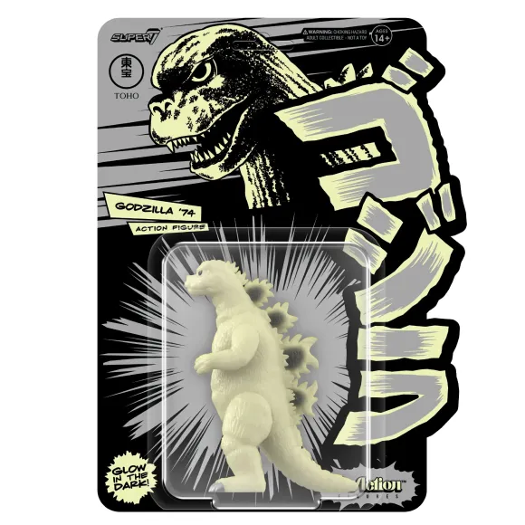 Toho Reaction Figures Wave 05 (Godzilla Day) - Godzilla '74 (Glow)