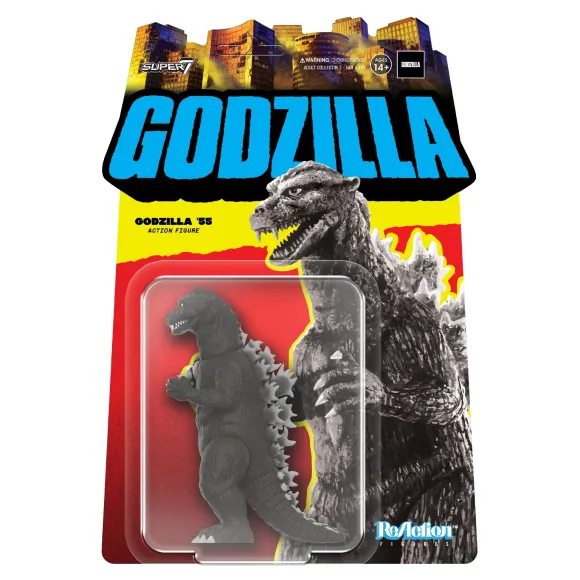 Toho Reaction Figures Wave 05 - Godzilla '55 (Grayscale)
