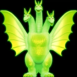 Toho Reaction Figures Wave 2 - Hedorah & King Ghidorah Glow