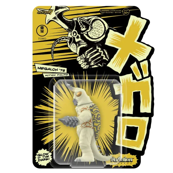Toho Reaction Figures Wave 05 (Godzilla Day) - Megalon (Glow)