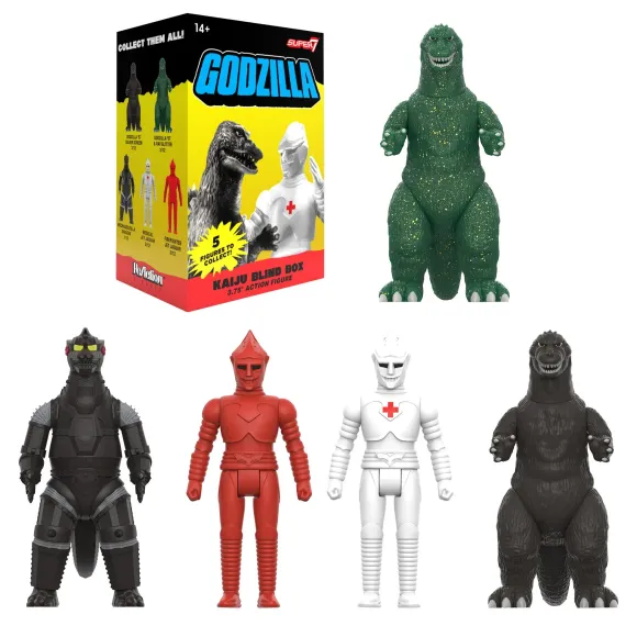 Toho Reaction Kaiju Godzilla Blindbox - Blind Box Flat
