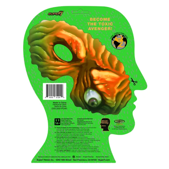 Toxic Avenger X Brain Dead Reaction Figure - Toxie (Glow)